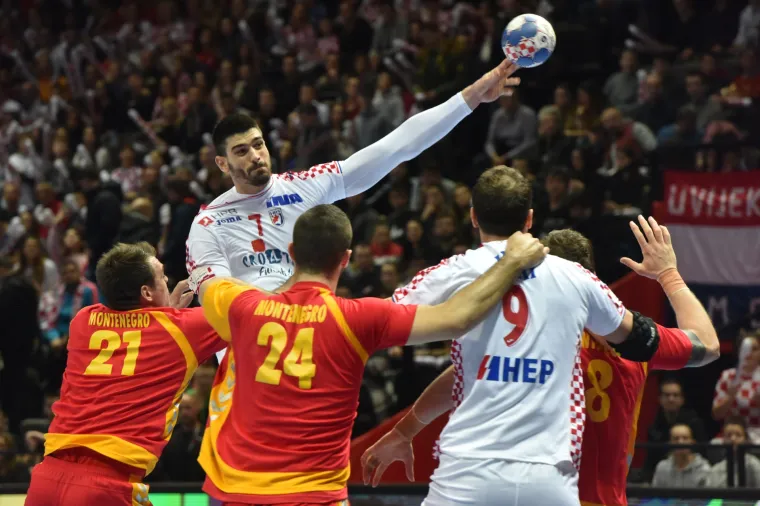 Prijateljska rukometna utakmica, Hrvatska - Crna Gora