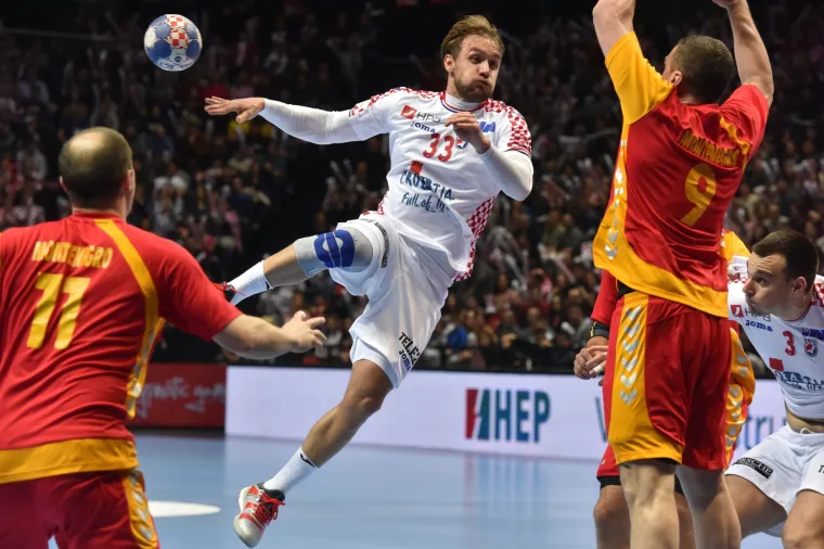 Prijateljska rukometna utakmica, Hrvatska - Crna Gora