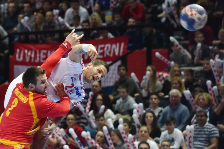 Prijateljska rukometna utakmica, Hrvatska - Crna Gora