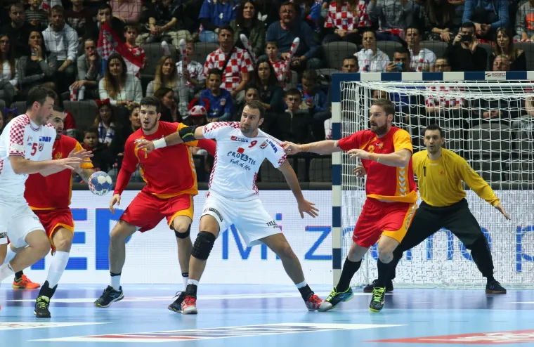 Prijateljska rukometna utakmica, Hrvatska - Crna Gora