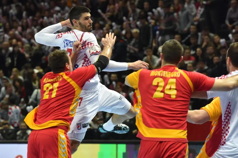 Prijateljska rukometna utakmica, Hrvatska - Crna Gora