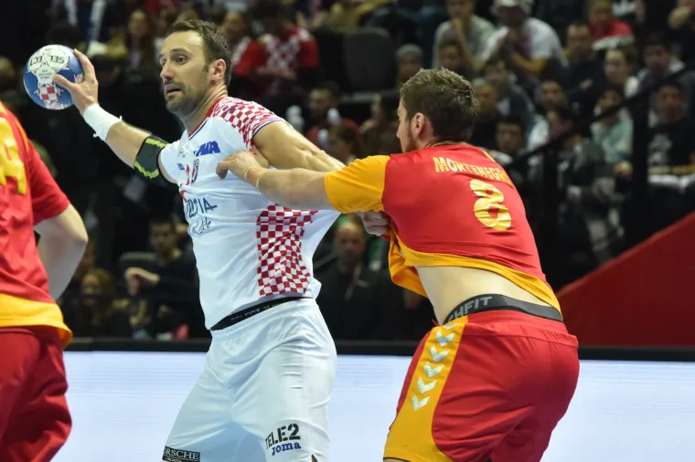 Prijateljska rukometna utakmica, Hrvatska - Crna Gora