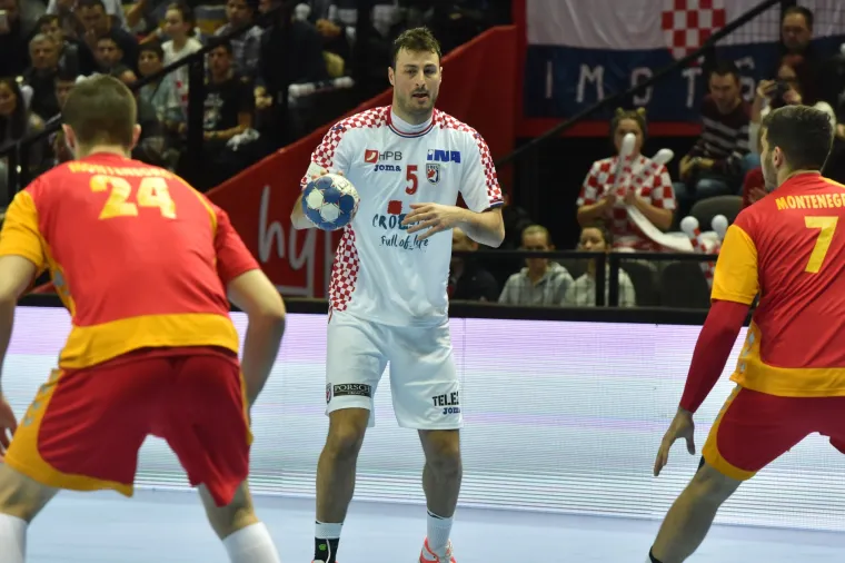 Prijateljska rukometna utakmica, Hrvatska - Crna Gora