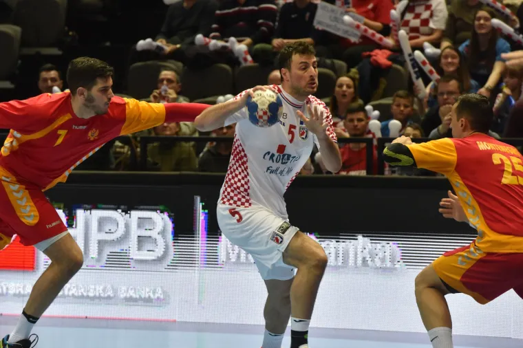 Prijateljska rukometna utakmica, Hrvatska - Crna Gora