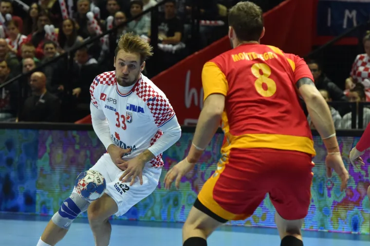 Prijateljska rukometna utakmica, Hrvatska - Crna Gora