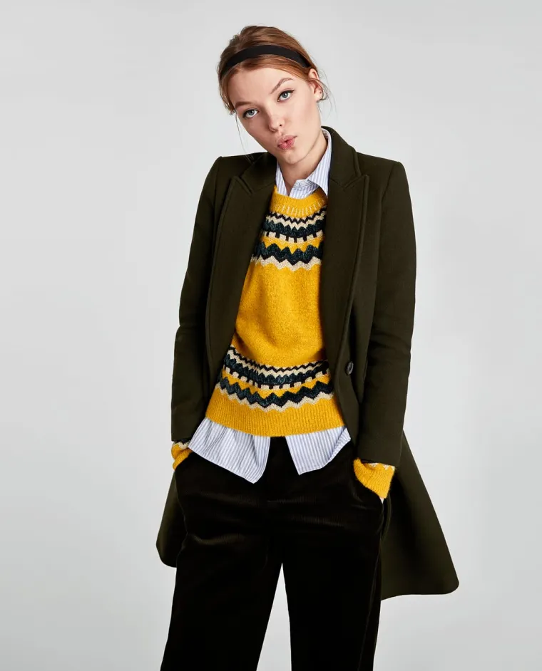 Vuneni kaput klasičnog kroja, 599,90 kuna