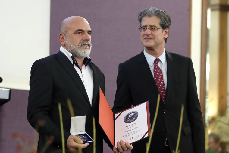 Djordje Nesic, dobitnik Nagrade Nikola Tesla za doprinos razvoju srpskih institucija.