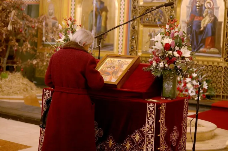 Održano pravoslavno večernje bogoslužje s posvećenjem Badnjaka