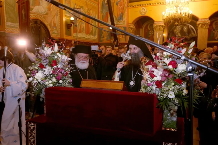 Održano pravoslavno večernje bogoslužje s posvećenjem Badnjaka