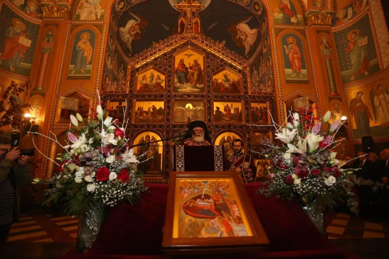 Održano pravoslavno večernje bogoslužje s posvećenjem Badnjaka