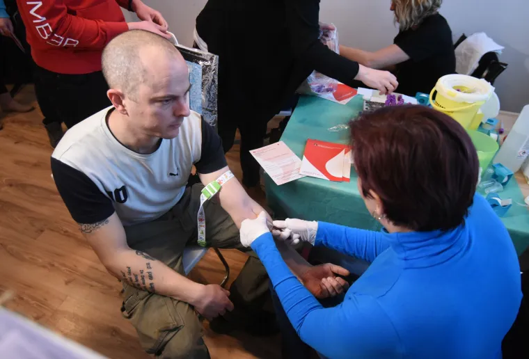 Svi žele pomoći malenom Ivanu: građani Velike Gorice se u velikom broju odazvali akciji prikupljanja krvi