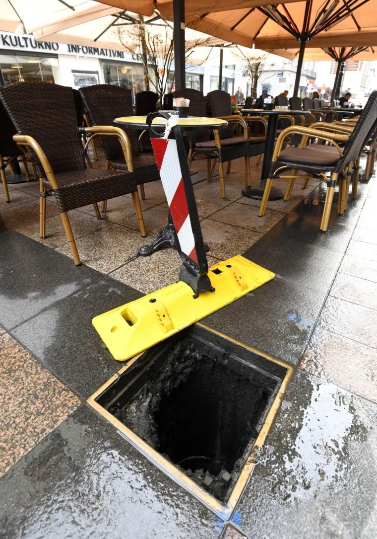 U centru Zagreba nepoznati počinitelj ukrao 15 poklopaca za &scaron;ahtove