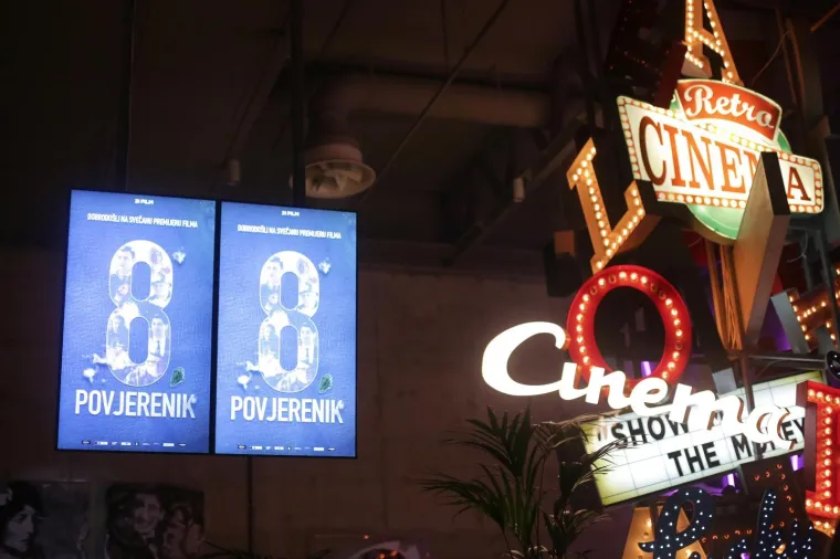 I NA&Scaron;E DAME ODJENULE CRNO: Ana Majhenić pokazala isklesano tijelo u kožnim hlačama na premijeri 'Osmog povjerenika'