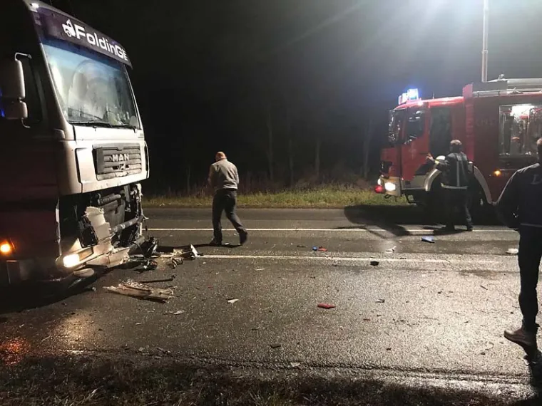 STRAVIČNA NESREĆA KOD OSIJEKA: U sudaru kamiona i automobila poginulo dijete