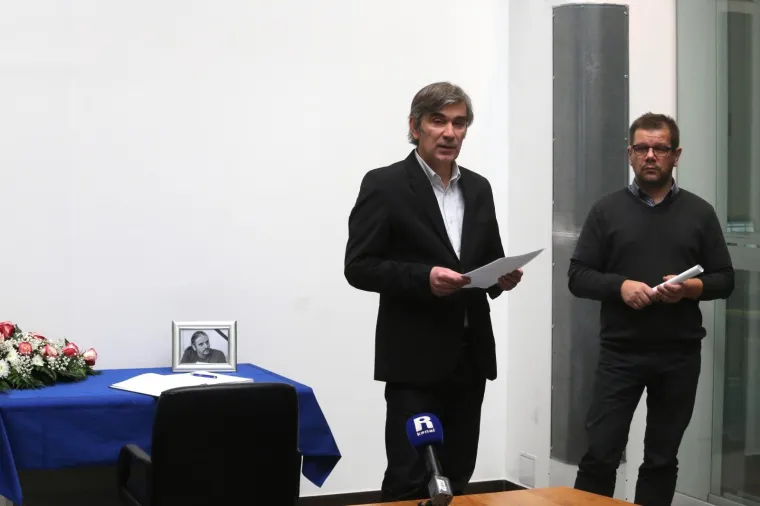 Rijeka: Komemoracija za Predraga Lucića u redakciji Novog lista