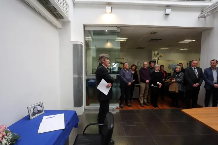 Rijeka: Komemoracija za Predraga Lucića u redakciji Novog lista