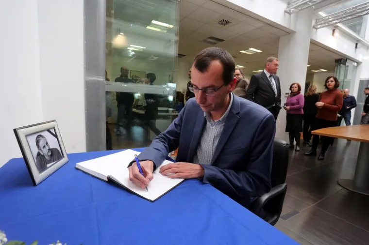 Rijeka: Komemoracija za Predraga Lucića u redakciji Novog lista