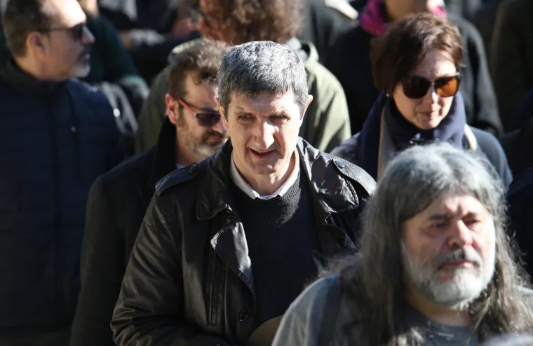 Sprovod Predraga Lucića na groblju Lovrinac u Splitu