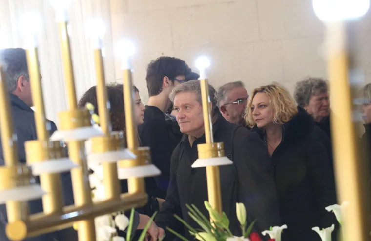 Sprovod Predraga Lucića na groblju Lovrinac u Splitu