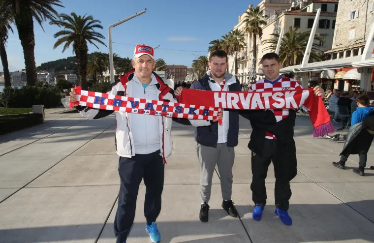 Navijači u stanju pripravnosti: Hrvati se zagrijavaju, &Scaron;veđani i Islanđani se druže uoči međusobnog dvoboja