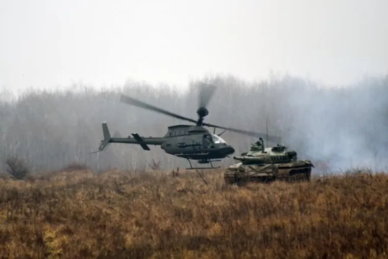 POGLEDAJTE ZAJEDNIČKU VOJNU VJEŽBU ZRAČNIH I KOPNENIH SNAGA: Prvi put angažirani Kiowa helikopteri kao potpora kopnenim snagama