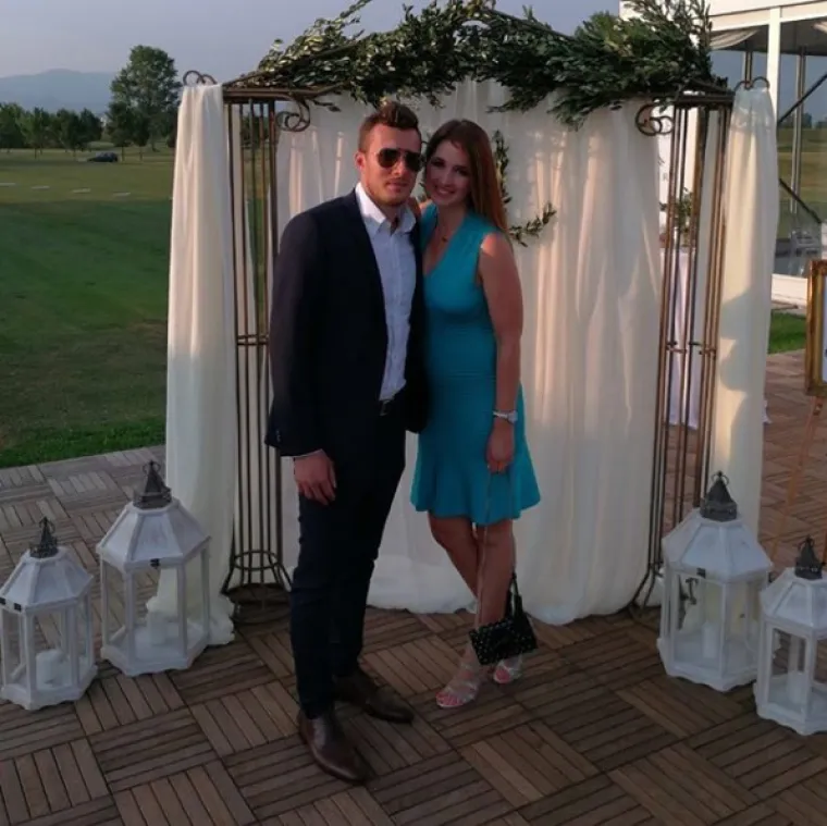 Ina &Scaron;trlek, supruga Manuela &Scaron;trleka