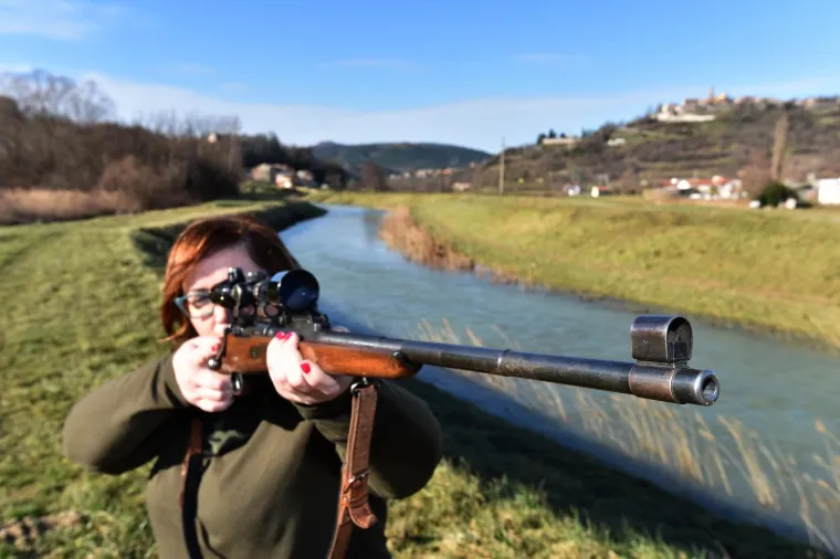 Ines Jerman jedina je lovočuvarica u Istri i jedna među rijetkima u Hrvatskoj