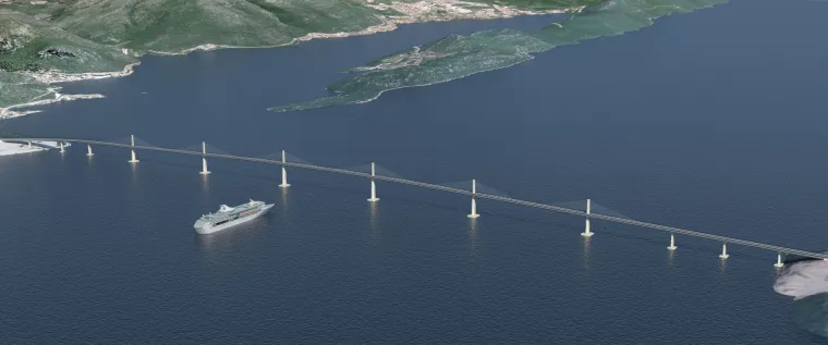 Slovenac čiji će most spojiti Hrvatsku, a hrvatski most njegovo je životno djelo je Marjan Pipenbaher. Donosimo ekskluzivne fotografije koje prikazuju kako će izgledati gradnja na&scaron;eg pelje&scaron;kog ljepotana.