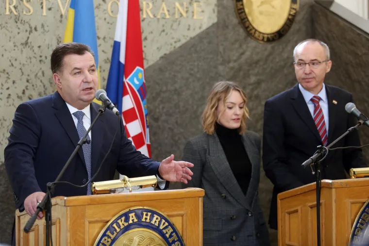 Krstičević ukrajinskom ministru obrane pokazao naoružanje proizvedeno u Hrvatskoj