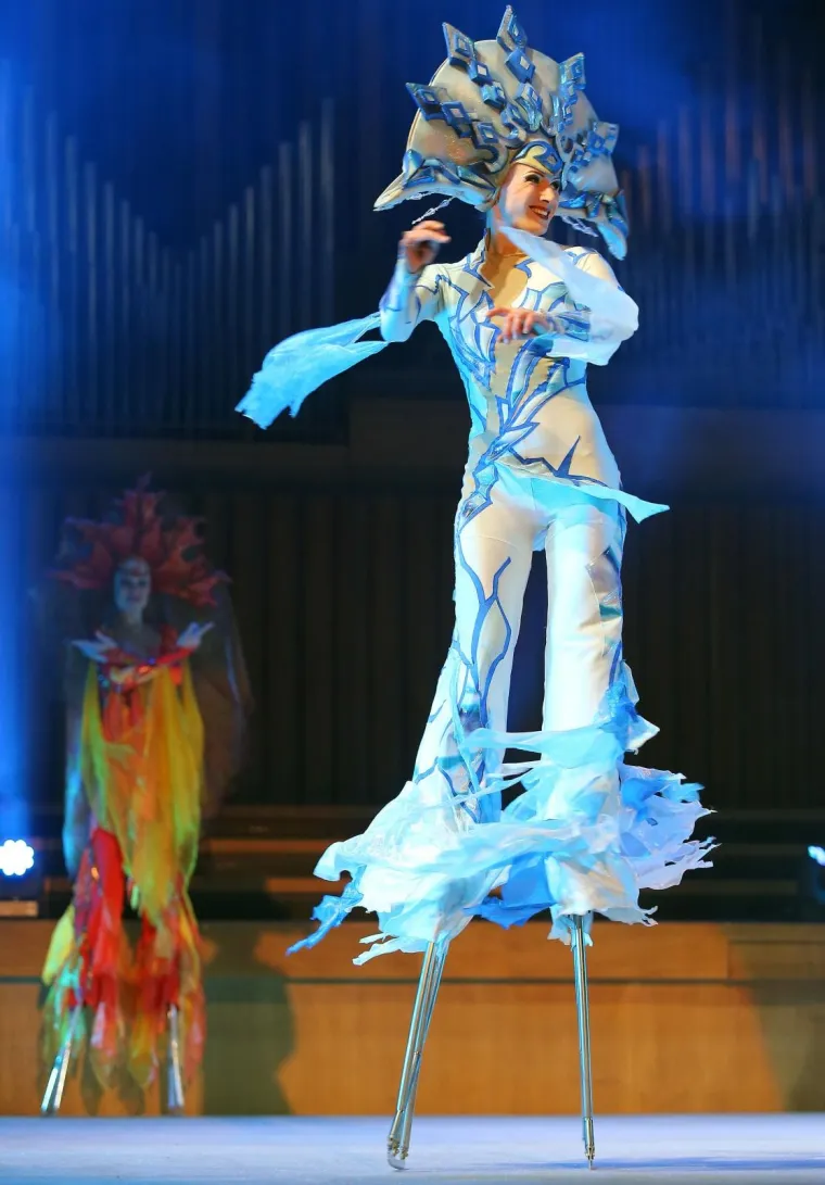 Ruska klizačka skupina oduševila je publiku koja je dupkom napunila dvoranu.