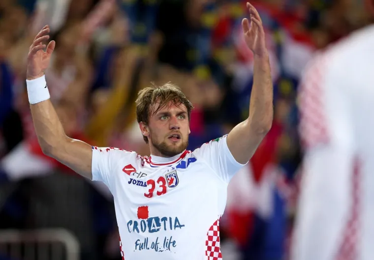 Europsko rukometno prvenstvo, skupina I, 4. kolo, Hrvatska - Norve&scaron;ka.