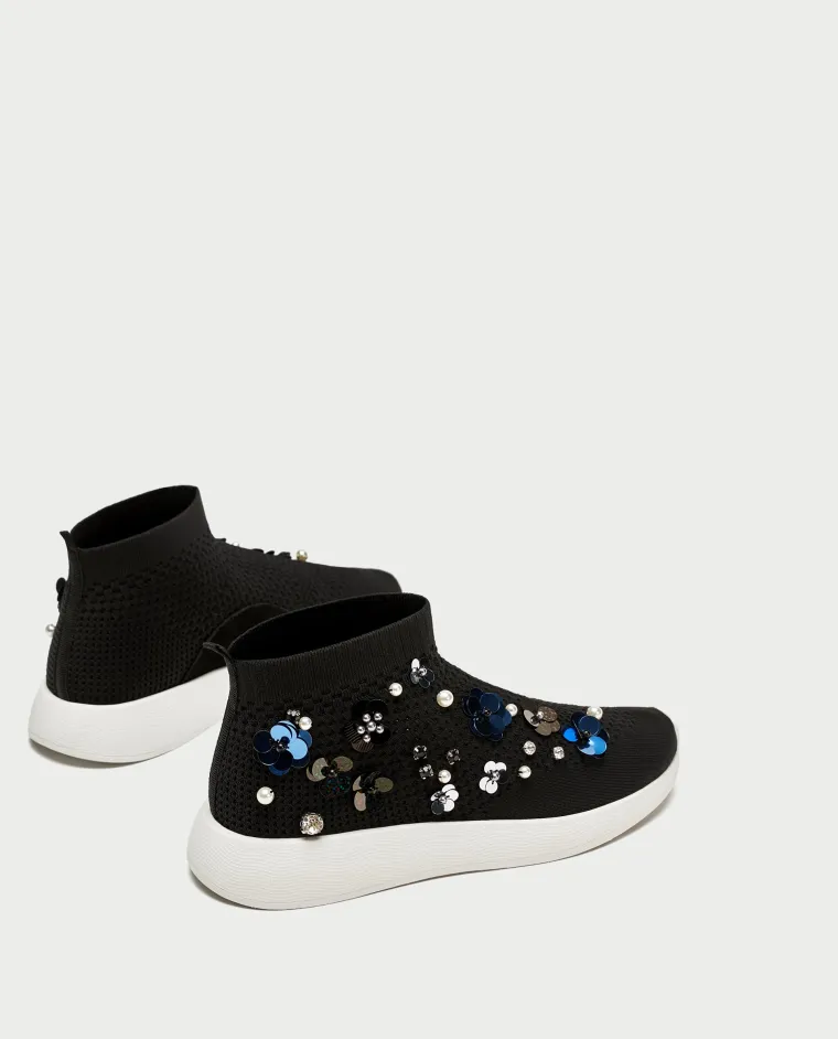 Visoke tenisice s aplikacijama, Zara, 349,90 kuna