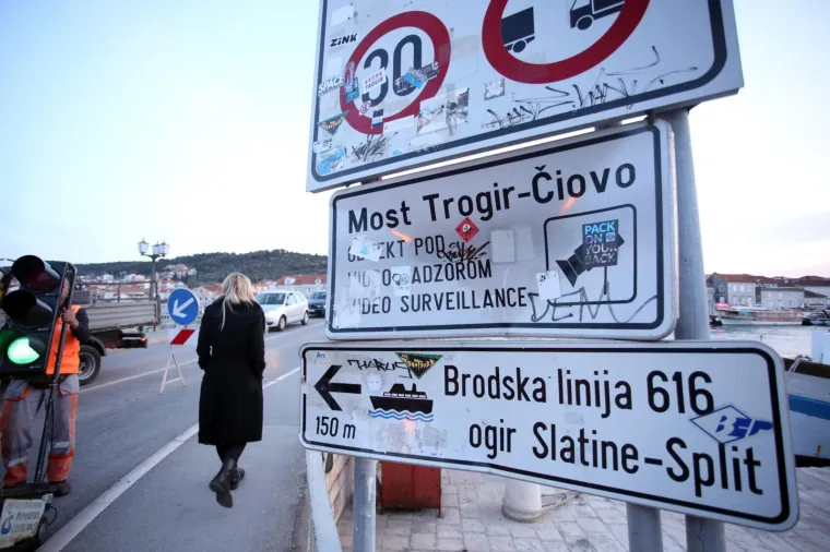 Otvoren promet na mostu Čiovo-Trogir