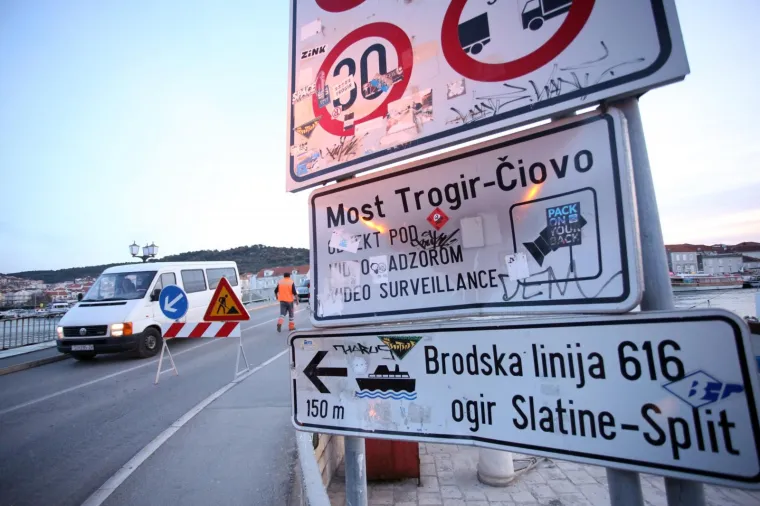 Otvoren promet na mostu Čiovo-Trogir