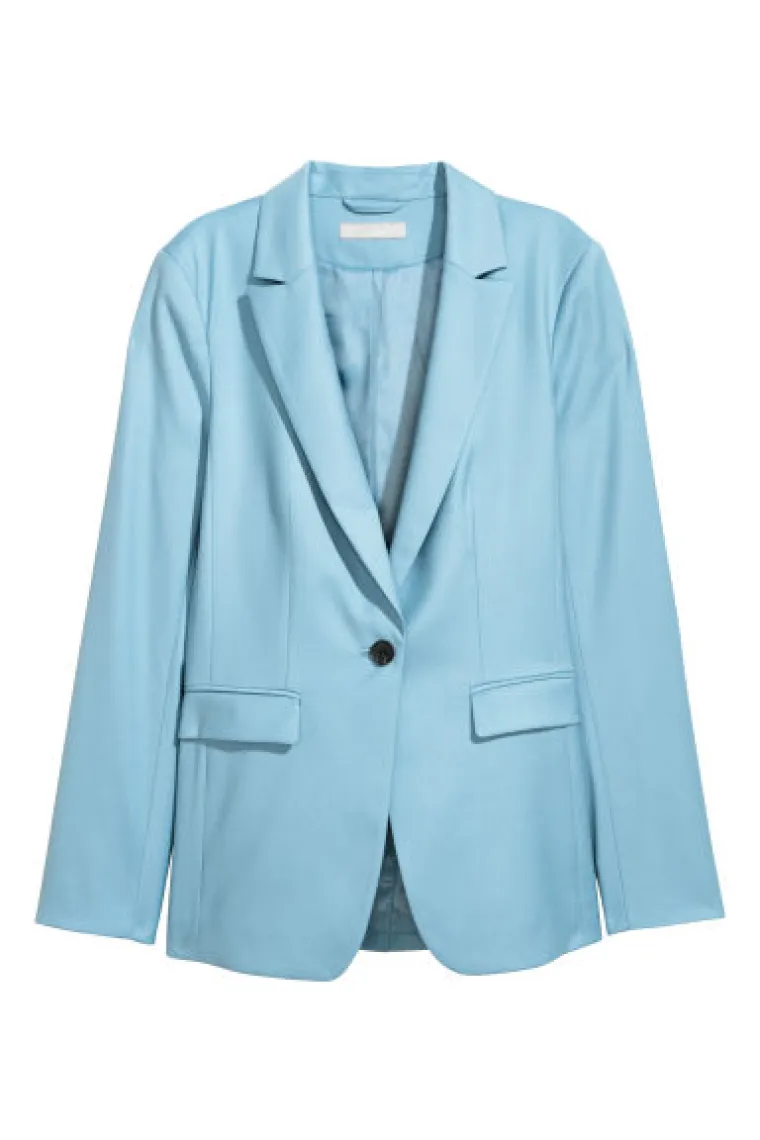 Plava blazer jakna, H&amp;M, 297,70 kuna
