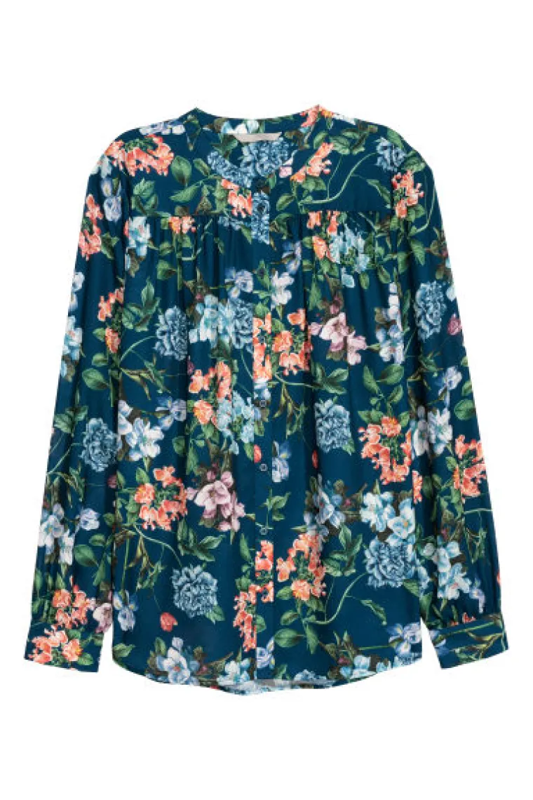 Bluza s motivima cvijeća, H&amp;M, 186,03 kune