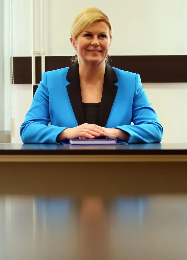 Predsjednica privremeno preselila svoj ured u Zagorje, pogledajte kako je dočekana