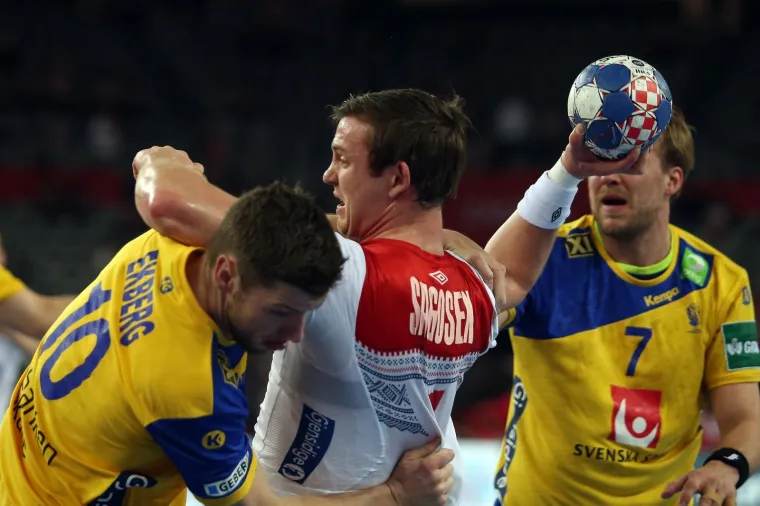 Veliki skandinavski derbi u zagrebačkoj Areni odigrali su u srijedu navečer Norvežani i &Scaron;veđani.