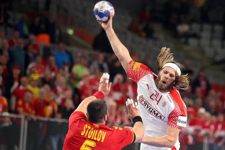 Utakmica Makedonije i Danske u drugom krugu EHF Europskog prvenstva