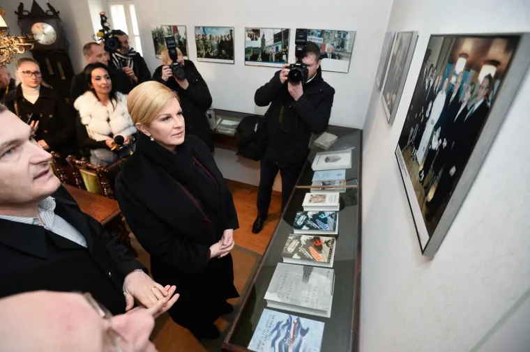 Predsjednica Grabar-Kitarović posjetila rodnu kuću prvog hrvatskog predsjednika
