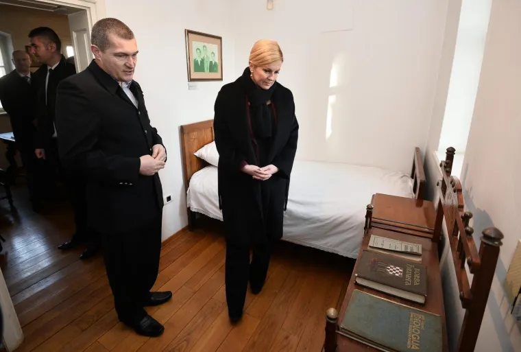 Predsjednica Grabar-Kitarović posjetila rodnu kuću prvog hrvatskog predsjednika