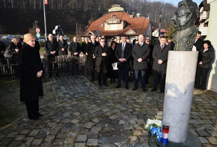 Predsjednica Grabar-Kitarović posjetila rodnu kuću prvog hrvatskog predsjednika