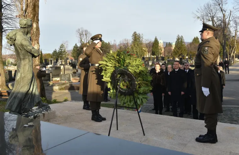 Jandroković položio vijenac povodom Međunarodnog dana sjećanja na žrtve holokausta