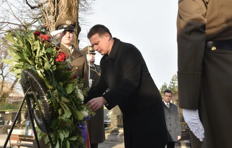 Jandroković položio vijenac povodom Međunarodnog dana sjećanja na žrtve holokausta