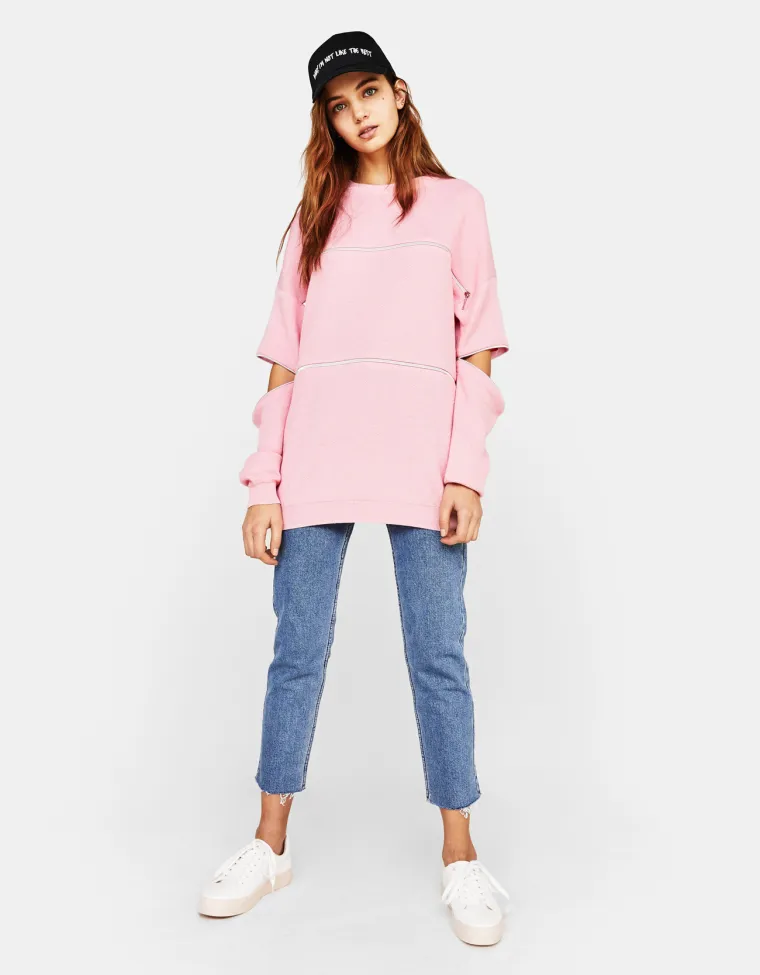 Pulover s patentnim zatvaračima, 199,90 kuna