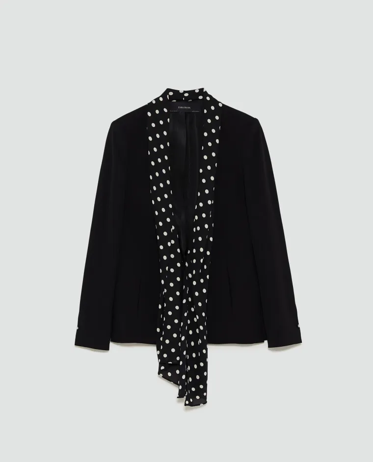 Blazer s točkastim rupcem, Zara, 399,90 kuna