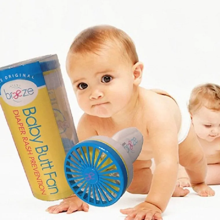 Za one roditelje kojima se neda zamarati brisanjem guze i puderom, ili pričekati 10 sekundi da se guza osu&scaron;i tu je ventilator.