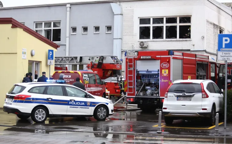 BUKTINJA U ZAGREBU: Požar potpuno uništio prostore udruge Potrošač, ostali samo goli zidovi