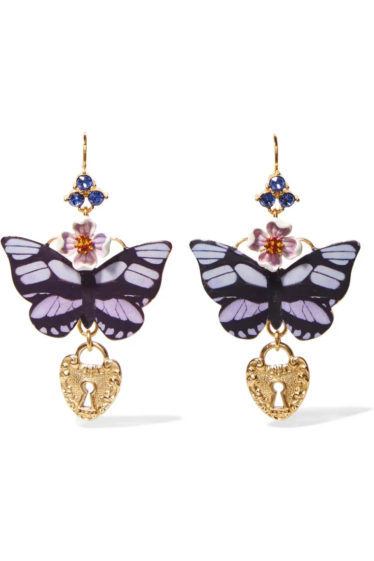 D&amp;G naušnice s leptirima, Net-a-Porter, 2.057,44 kune