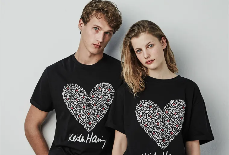 Stradivarius napokon ima novi lookbook i super majice koje su napravili u čast pop art umjetniku Keithu Haringu